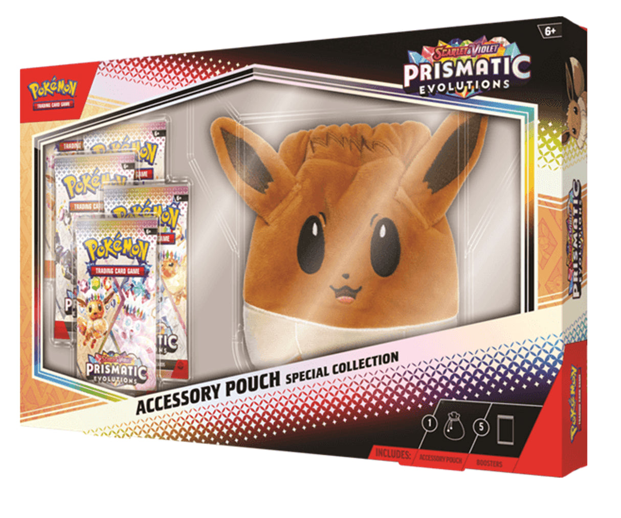 Pokemon TCG: Prismatic Evolutions - Eevee Accessory Pouch