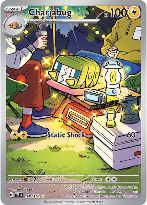 Pokemon - Temporal Forces - Charjabug - 169/162 - Holofoil