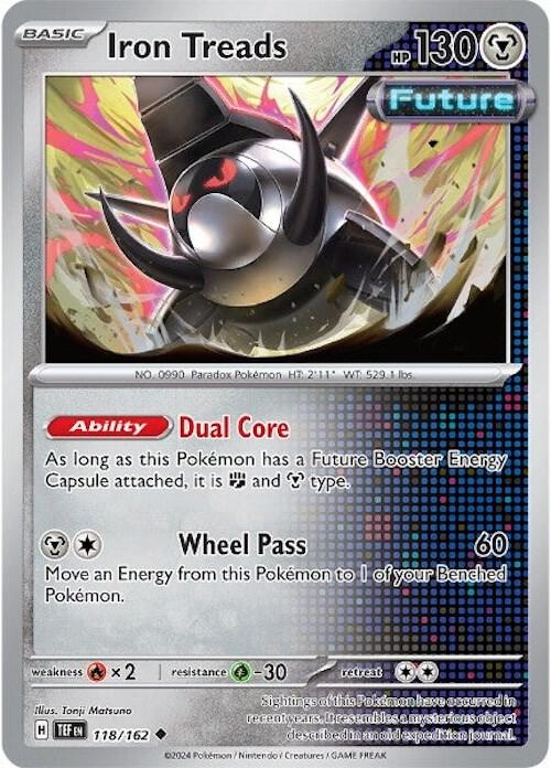 Pokemon - Temporal Forces - Iron Treads - 118/162