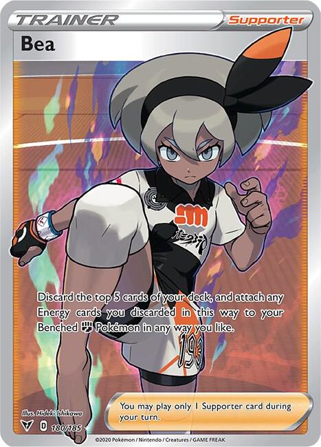 Pokemon - Vivid Voltage - Bea - 180/185 - Holofoil