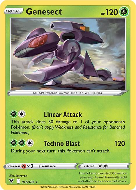 Pokemon - Vivid Voltage - Genesect - 016/185 - Holofoil
