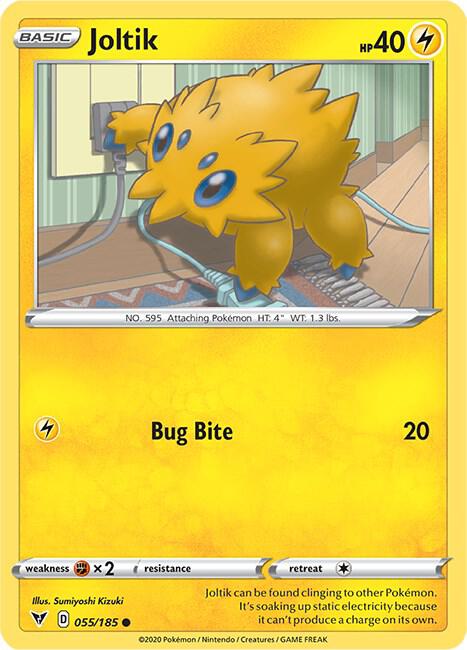 Pokemon - Vivid Voltage - Joltik - 055/185