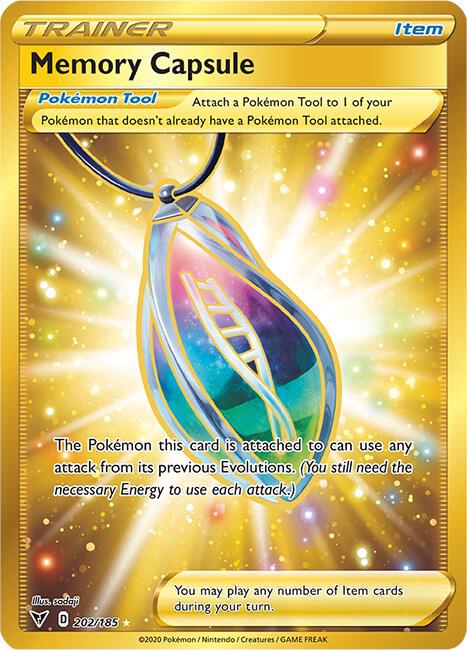 Pokemon - Vivid Voltage - Memory Capsule - 202/185 - Holofoil
