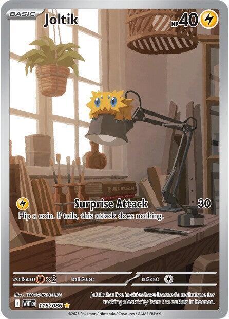 Pokemon - Scarlet & Violet - White Flare - Joltik - 116/086 - Holofoil