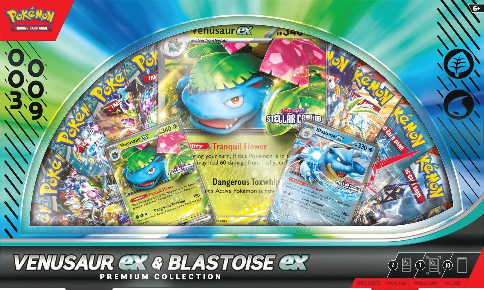 Venusaur ex & Blastoise ex Premium Collection – A Heavy-Hitting Duo Returns!