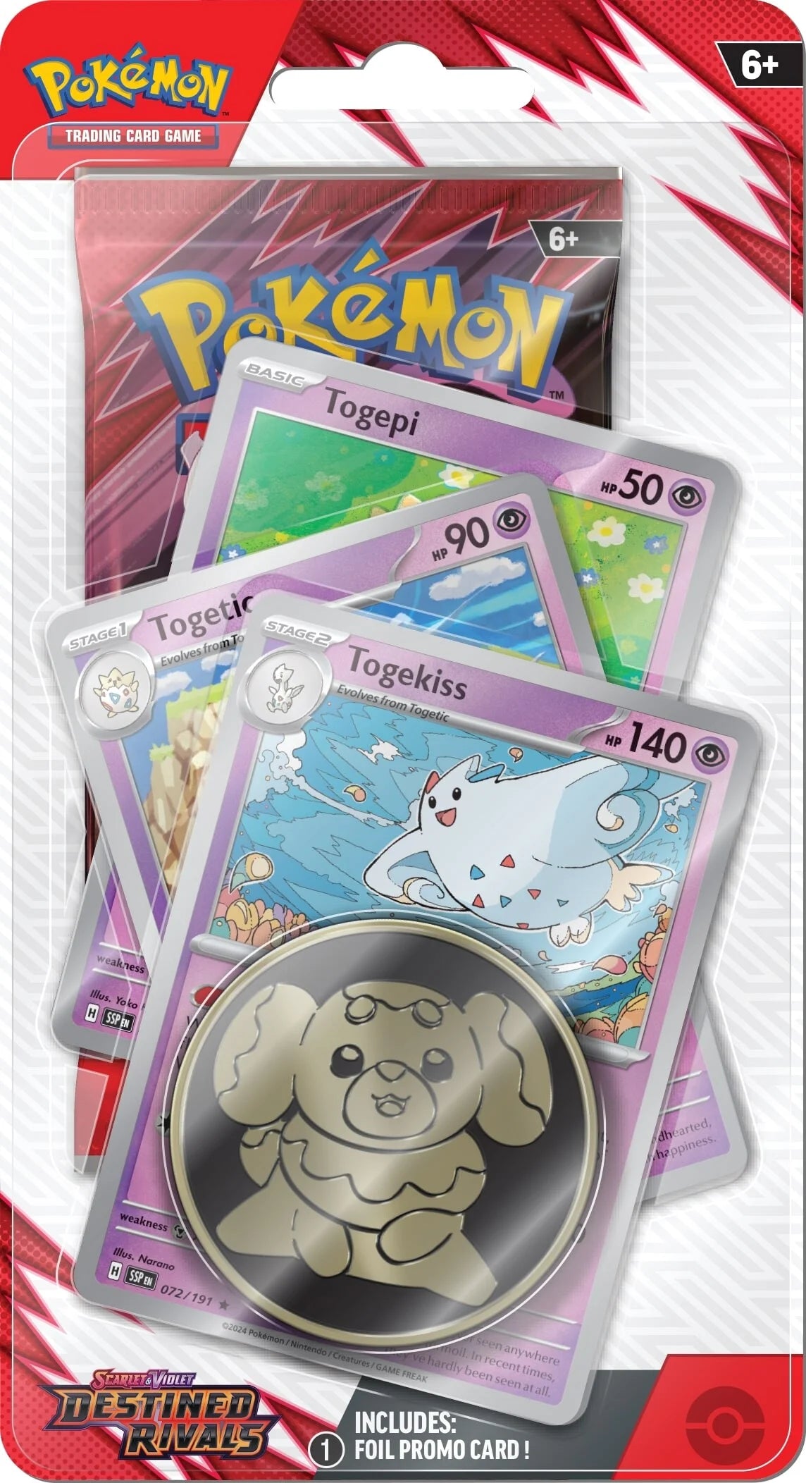 Pokemon TCG: Destined Rivals - Premium Checklane - Togekiss