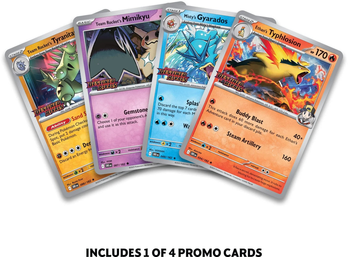 Pokemon TCG: Destined Rivals - Build & Battle Box