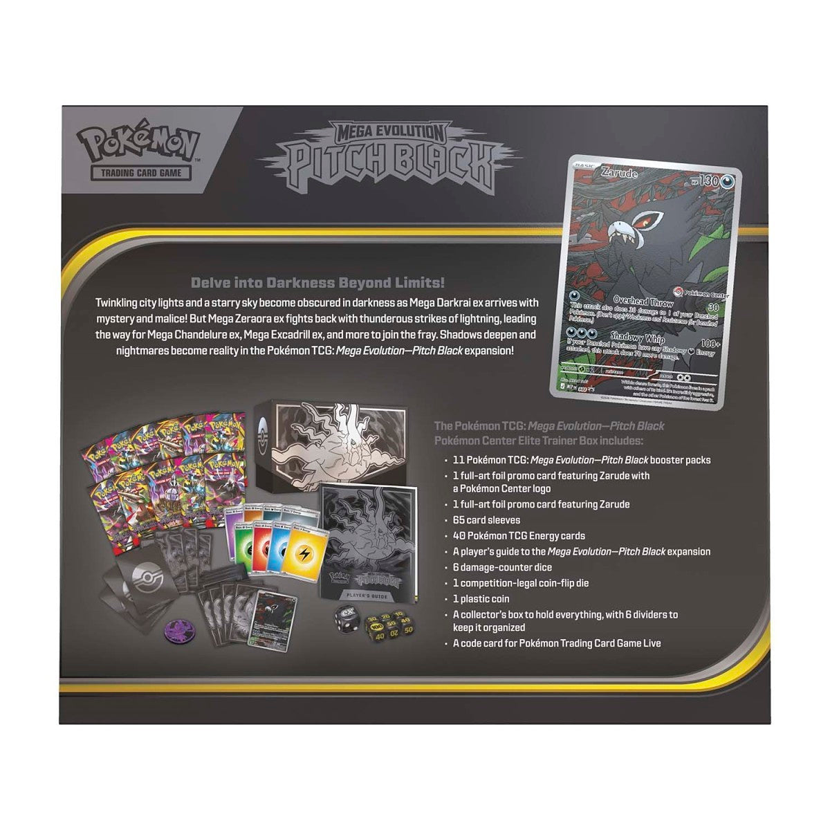 Pokemon TCG: Pitch Black - Elite Trainer Box (Pokemon Centre Edition)