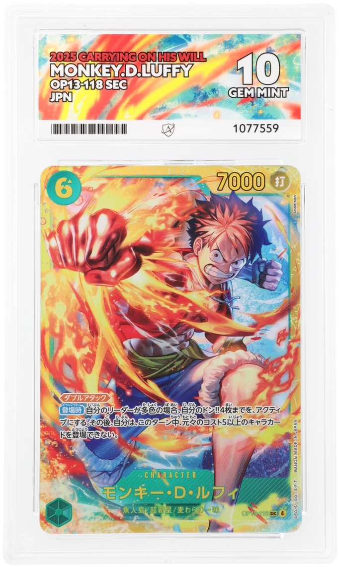 Monkey.D.Luffy - ACE 10   (Front)