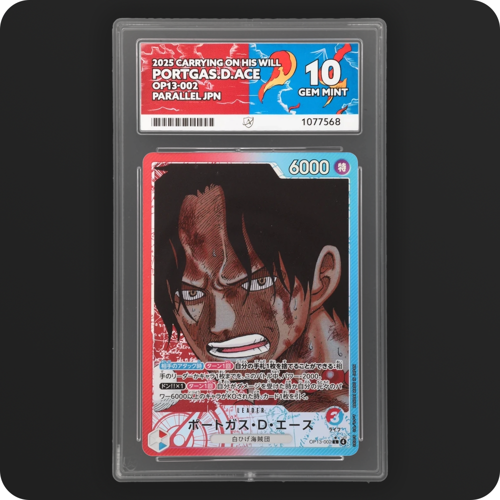 One Piece | Carrying On His Will | Portgas.D.Ace | Japanese OP13-002 Ace 10