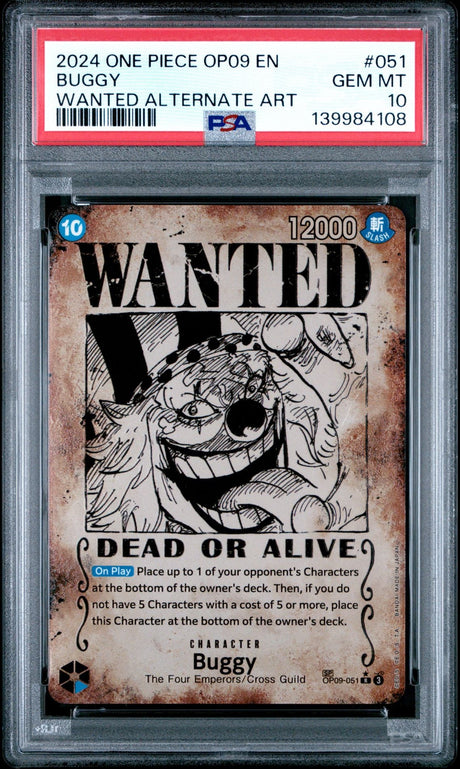 Buggy - PSA 10   (Front)
