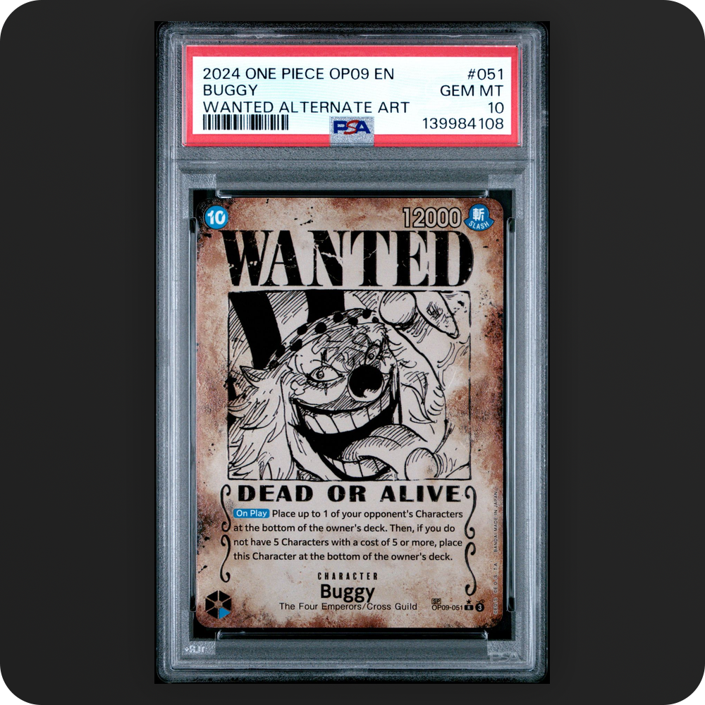 BGS PIECE ONE ワンピース WANTED! 初版 1st Printing 9.0 | Wanted