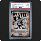 Buggy OP09-051 Emperors In The New World PSA 10 slab, front