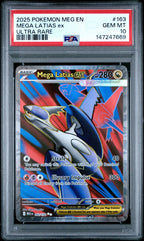 Mega Latias EX - PSA 10 (Front)