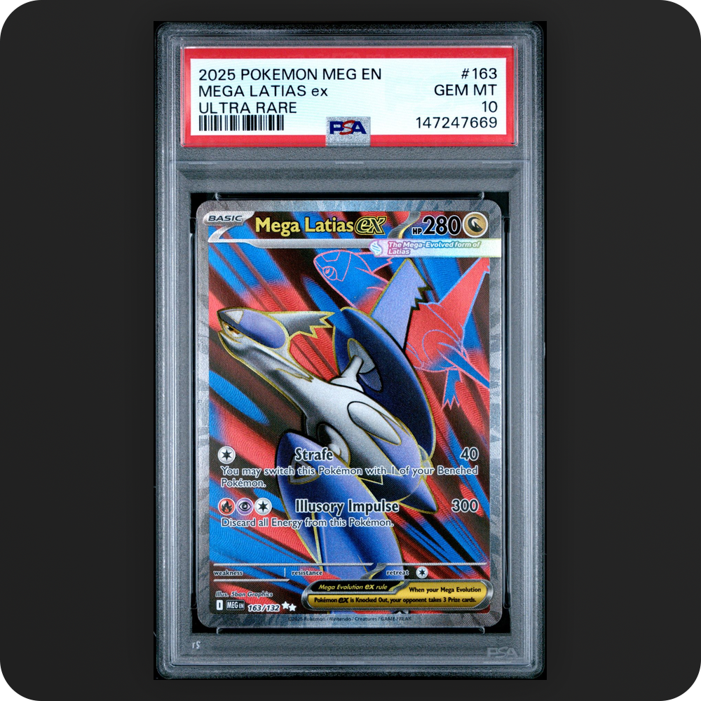 Pokemon | Mega Evolution | Mega Latias ex | English 163 PSA 10