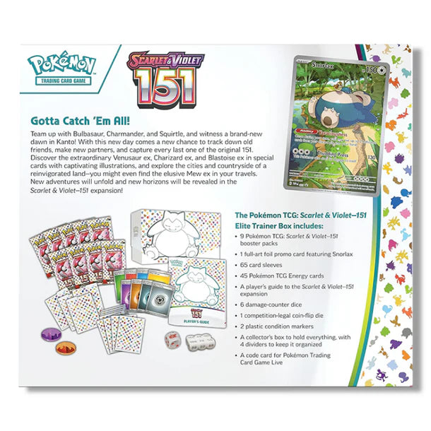 Pokemon TCG: 151 - Elite Trainer Box