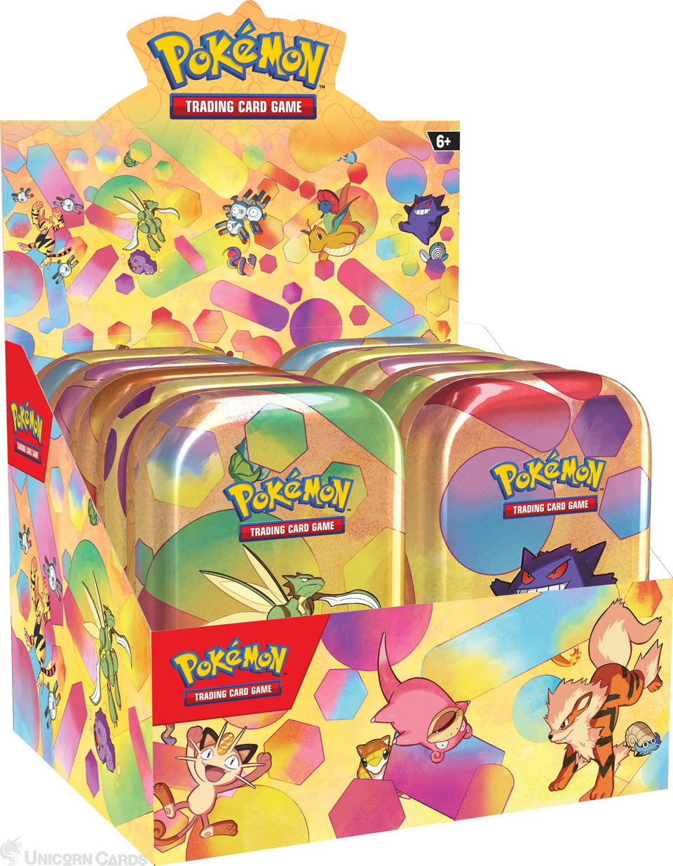 Pokemon TCG: 151 - Mini Tin - Sealed Case (10 Tins)