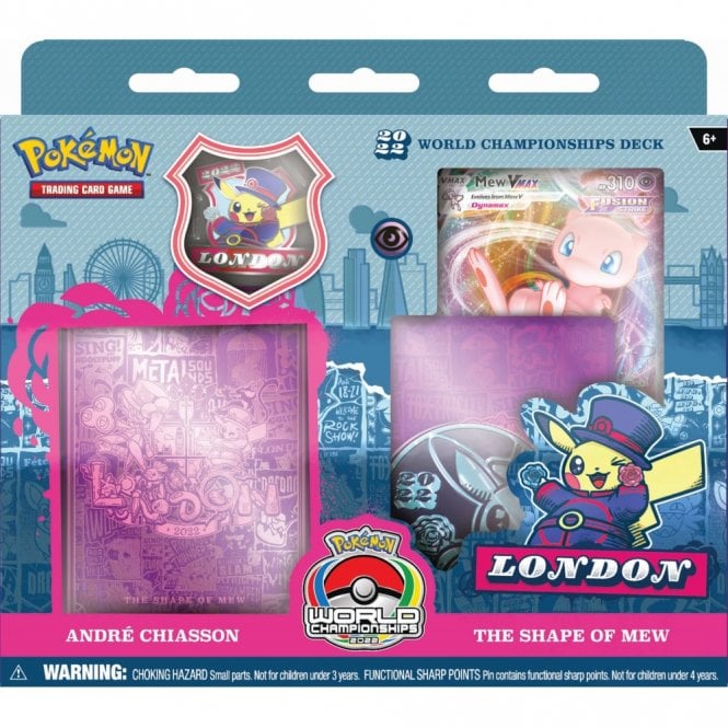 Pokémon TCG: 2022 Pokémon World Championships Deck (André Chiasson, Mew VMAX)