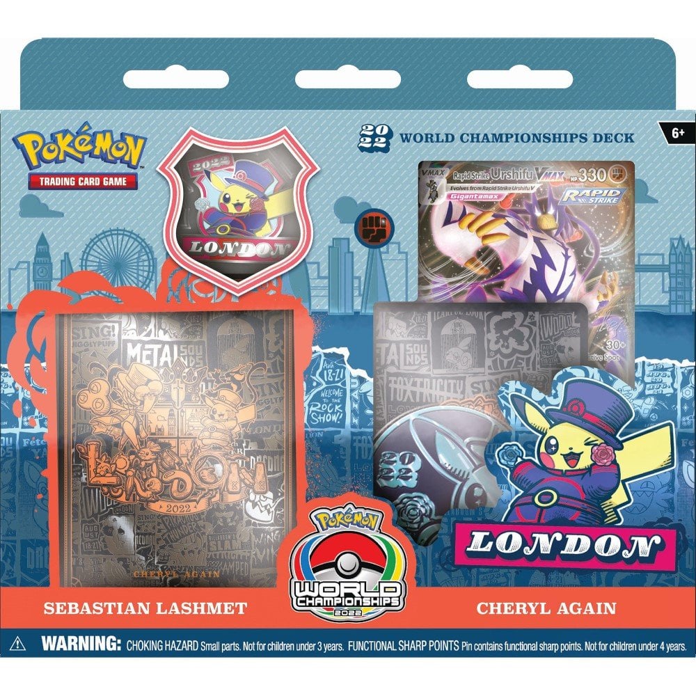 Pokémon TCG: 2022 Pokémon World Championships Deck (Sebastian Lashmet, Urshifu VMAX)
