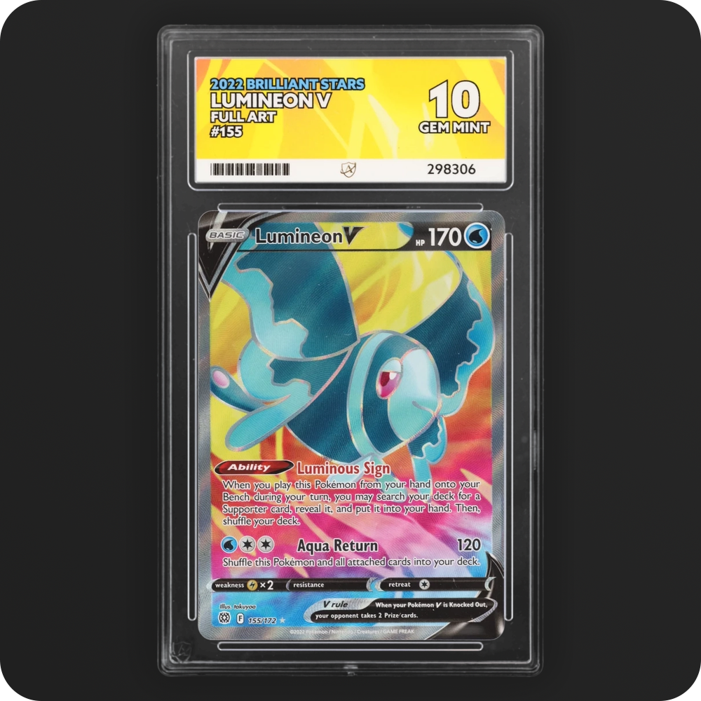 Pokemon | Brilliant Stars | Lumineon V | 155/172 Ace 10