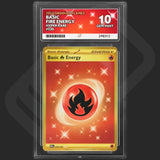 Pokemon - Obsidian Flames - Basic Fire Energy - 230/197 - Ace Grading - Grade 10 Gem Mint
