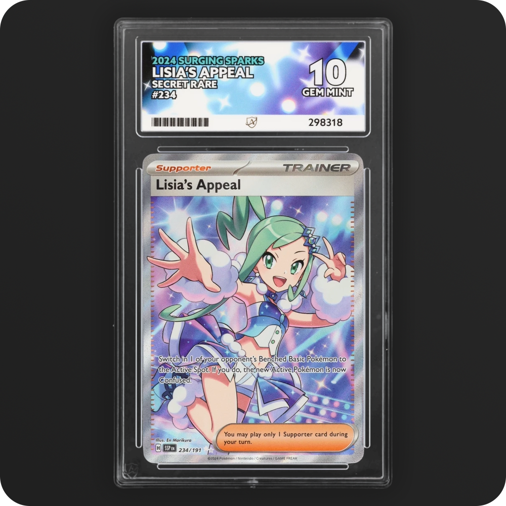 Pokemon | Surging Sparks | Lisia's Appeal | 234/191 Ace 10