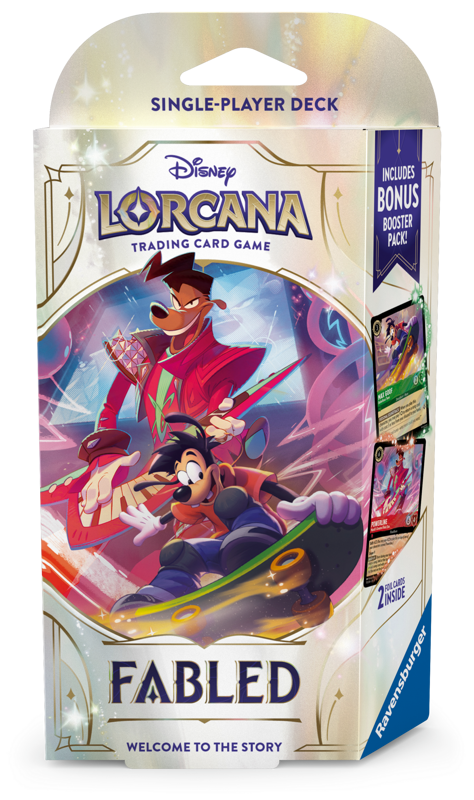 Disney Lorcana TCG: Fabled - Set 9 - Starter Deck - Max Goof & Powerline