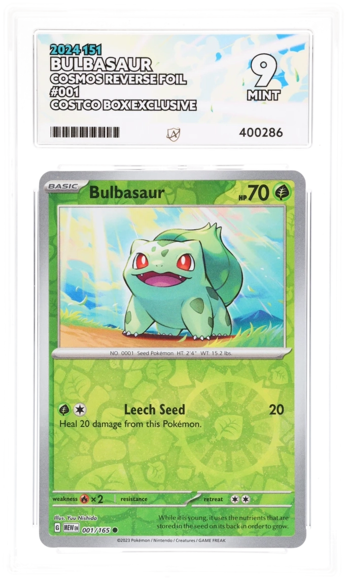 Bulbasaur - ACE 9   (Front)