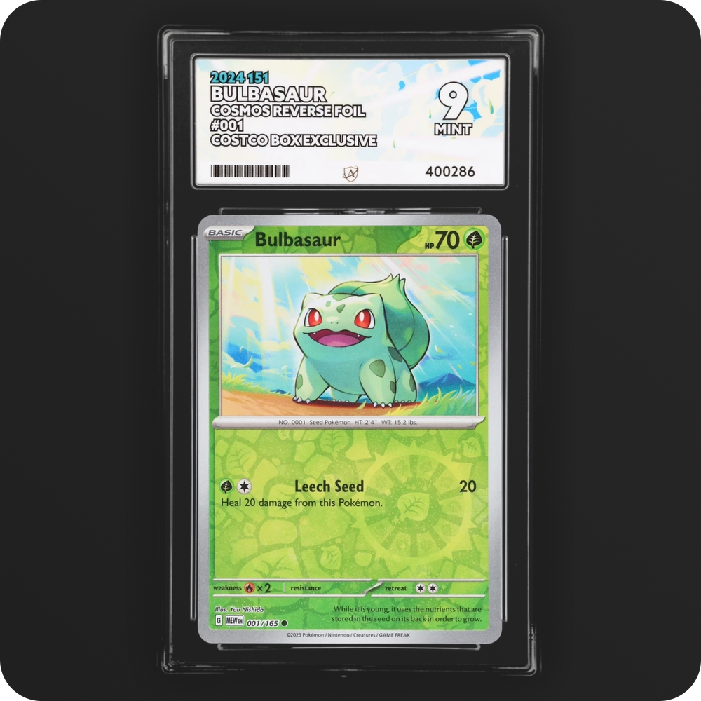 Pokemon | 151 | Bulbasaur | English 001/165 Ace 9