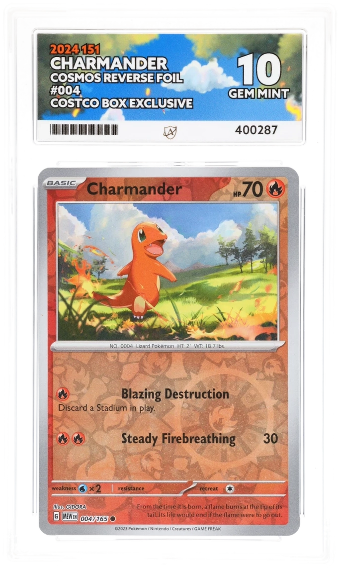 Charmander - ACE 10   (Front)