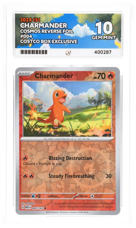 Charmander - ACE 10   (Front)