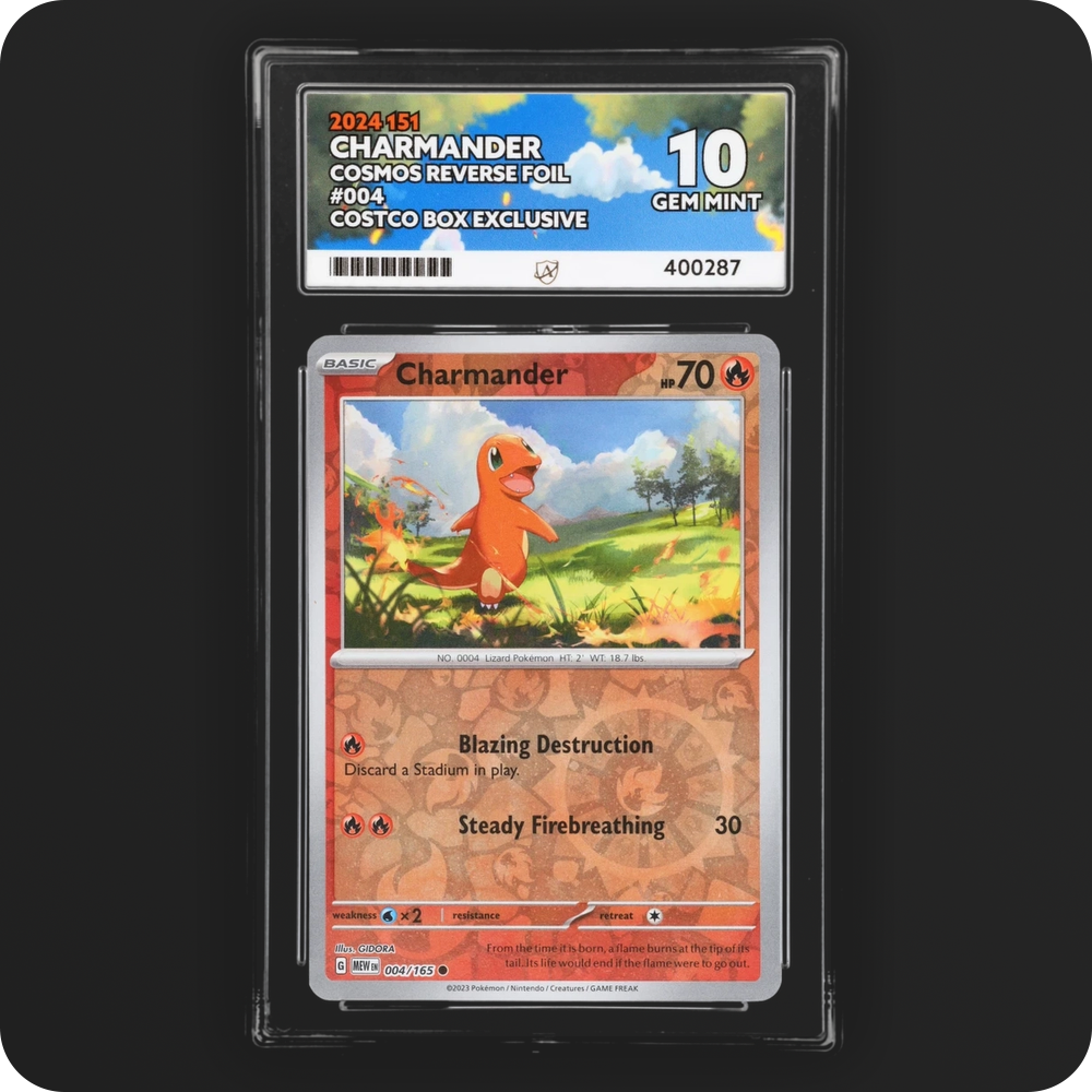 Pokemon | 151 | Charmander | English 004/165 Ace 10