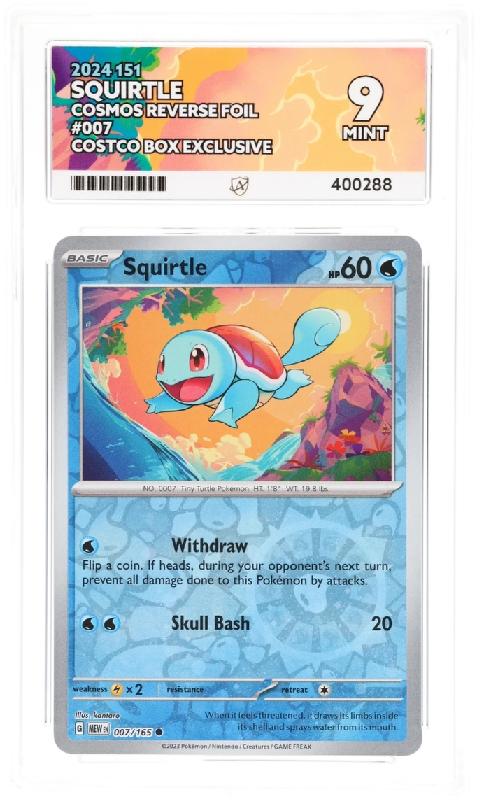Squirtle - ACE 9   (Front)