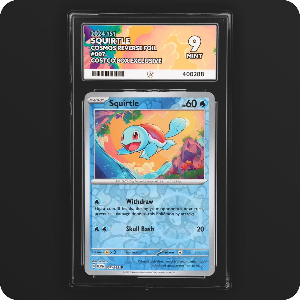Pokemon | 151 | Squirtle | Costco Holo | 007/165 Ace 9