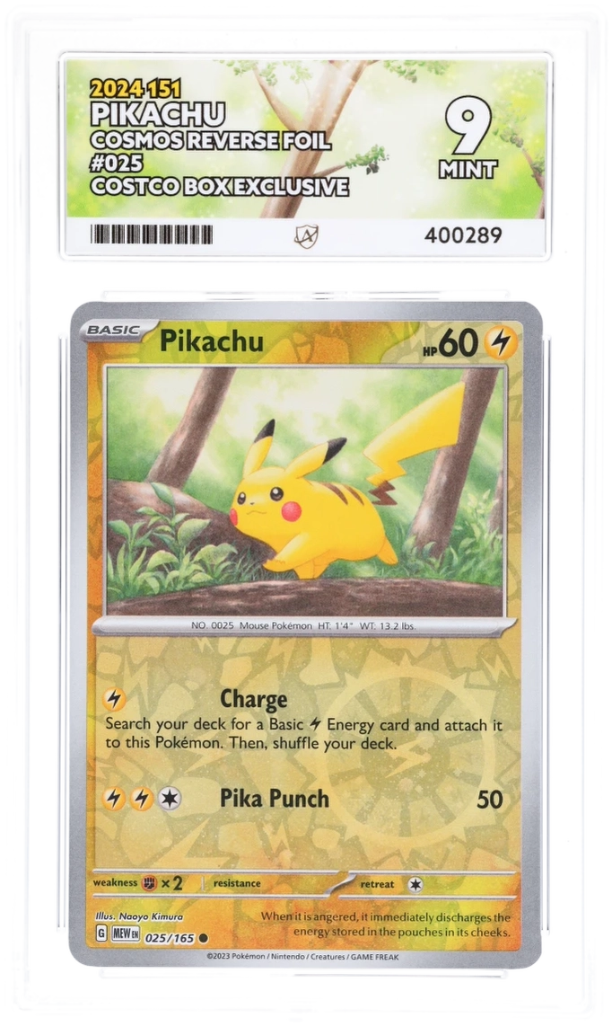 Pikachu - ACE 9   (Front)