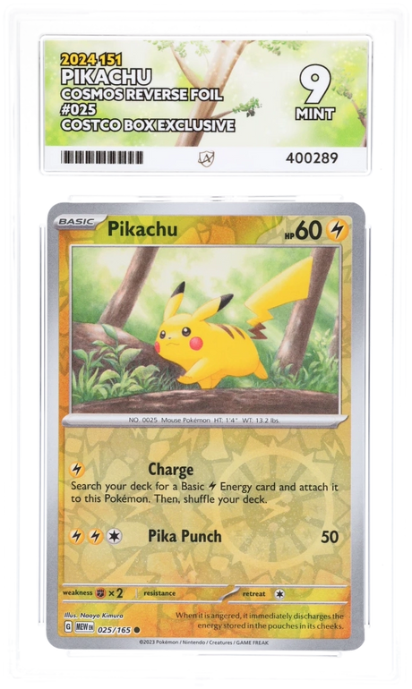 Pikachu - ACE 9   (Front)
