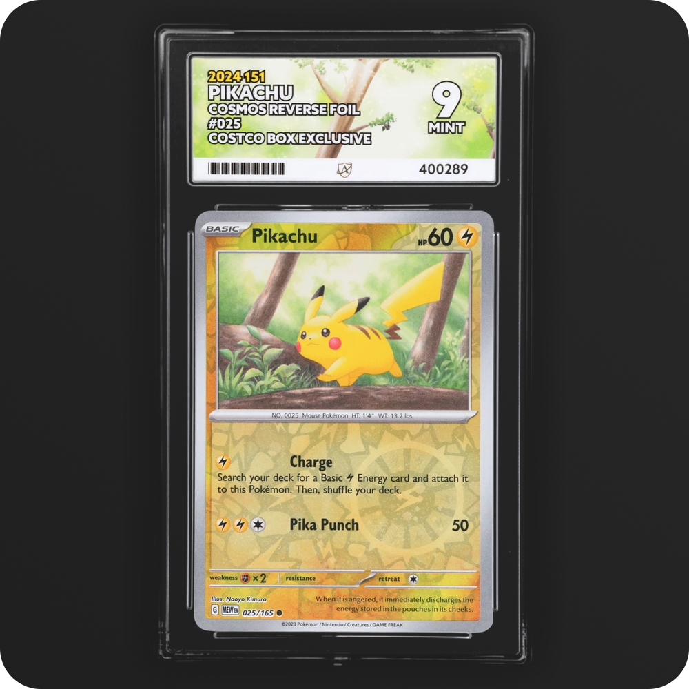 Pokemon | 151 | Pikachu | Costco Holo | 025/165 Ace 9