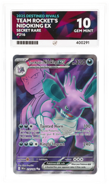 Team Rocket's Nidoking ex - ACE 10   (Front)
