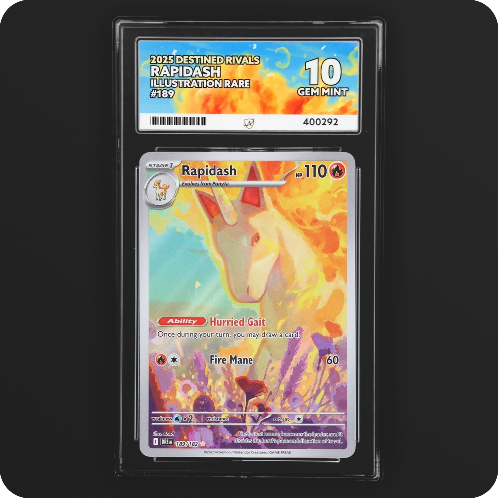Pokemon | Destined Rivals | Rapidash | English 189/182 Ace 10
