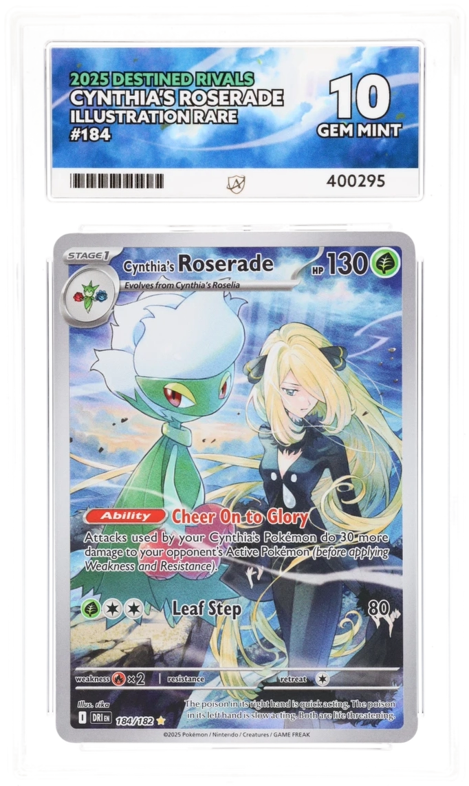 Cynthia's Roserade - ACE 10   (Front)