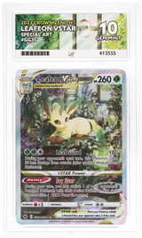 Pokemon - Crown Zenith (2023) - Leafeon VSTAR - GG35/GG70 - Ace Grading - Grade 10