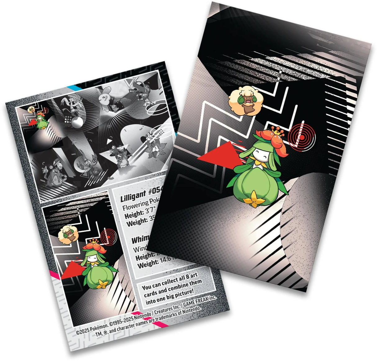 Pokemon TCG: Black Bolt & White Flare - Unova Mini Tin - Lilligant & Whimsicott