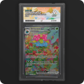 Venusaur ex 198/165 151 Ace Grading 9 slab, front