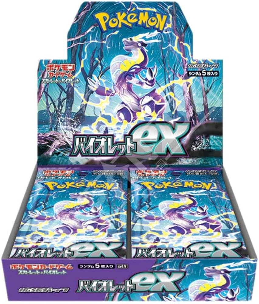 Pokemon Japanese TCG: Violet ex - SV1V - Japanese Booster Box