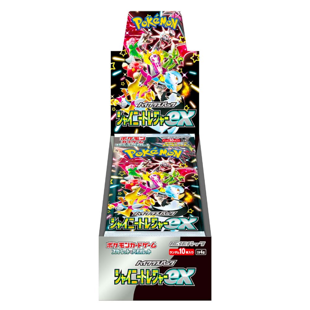 Pokemon Japanese TCG: Shiny Treasure ex - SV4a - Japanese Booster Box