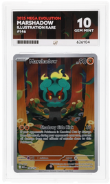 Pokemon - Mega Evolution (2025) - Marshadow - 146/132 - Ace Grading - Grade 10