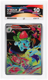 Pokemon - Mega Evolution (2025) - Ivysaur - 134/132 - Ace Grading - Grade 10