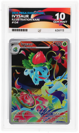 Pokemon - Mega Evolution (2025) - Ivysaur - 134/132 - Ace Grading - Grade 10
