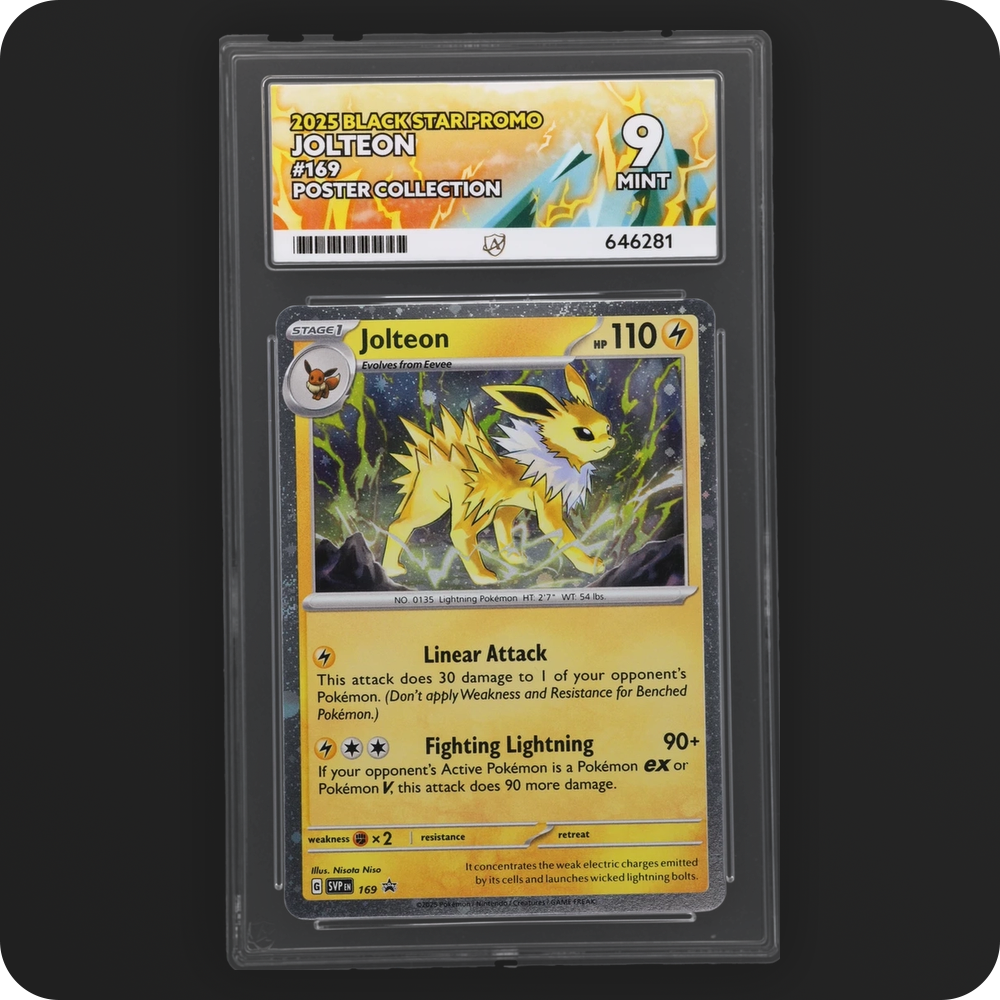 Pokemon | Black Star Promo | Jolteon | 169 Ace 9