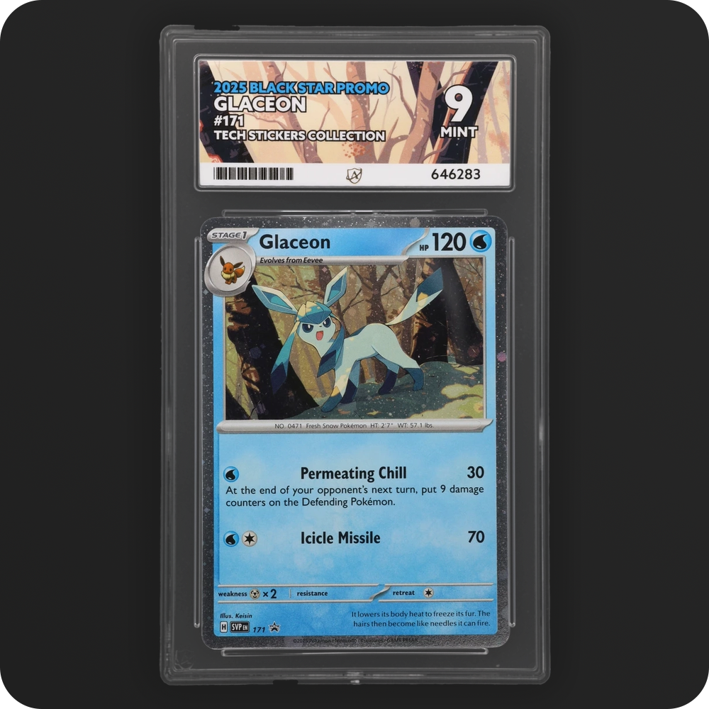 Pokemon | Black Star Promo | Glaceon | 171 Ace 9